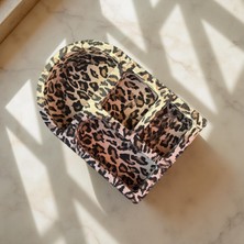 UltraMint Leopar Desenli Çok Bölmeli Takı ve Eşyalar Organizeri