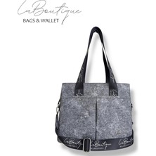 La Boutique Lb Çanta 2808 Kırçıl Gri