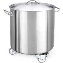 Kapp Kapaksız Tekerlekli Çöp Kovası 40X40 cm