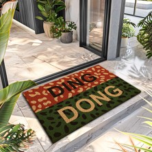 Decovetro Paspas Ding Dong Desenli Kapı Önü Paspası 40 x 60 cm
