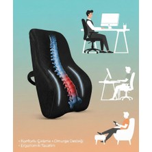 Chaprin Visco Ortopedik Bel Yastığı – Sırt Destek Minderi | %100 Visco