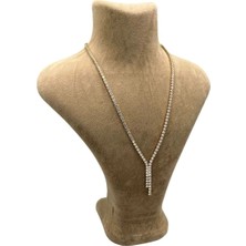 UltraMint Süet Kumaş Sütlü Kahve Kolye Sergileme Mankeni, Yerli Üretim, 22/18 cm