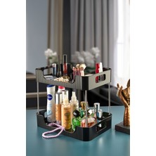 UltraMint Çok Amaçlı 2 Katlı Banyo, Mutfak, Ofis ve Makyaj Düzenleyici Organizer