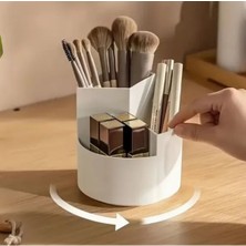 UltraMint Dönen Makyaj ve Kozmetik Düzenleme Kutusu, Kalemlik, Masaüstü Organizer