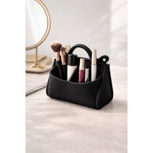 UltraMint Iki Bölmeli Makyaj ve Kalemlik Organizeri, 15X13 Cm, Şık ve Kullanışlı