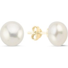 Birinci1926 Doğal İnci Top Küpe