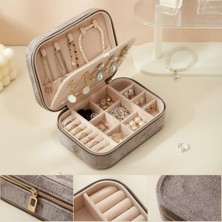 UltraMint Kadife Çok Katmanlı Takı Saklama Kutusu, Şık ve Işlevsel Tasarım