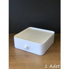 UltraMint Beyaz Çok Amaçlı Çekmece Düzenleyici, Ofis ve Makyaj Organizasyonu