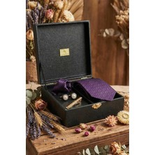 Kravatkolik Siyah Erkek Hediye Kutusu - Kravat Kol Düğmesi Kravat Iğnesi KMK118