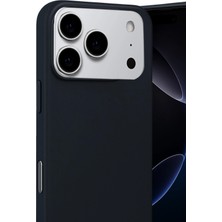 Lunirawear Lunir  Apple iPhone 17 Pro Max Nano Içi Kadife Silikon - Siyah 889658