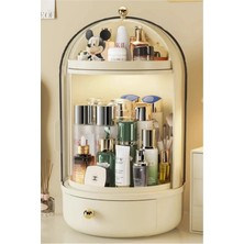 UltraMint 360 Döner Çoklu Bölmeli Makyaj ve Kozmetik Organizer