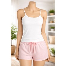 Belpa Kadın Ribana Ip Askılı Atlet 3'lü %100 Pamuklu