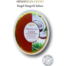 Oens Hindistan Cevizi Özlü Doğal Süngerli Sabun Nemlendirici ve Besleyici Cilt Temizleyici 120G