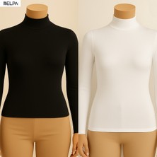 Belpa Sıla Sella Uzun Kollu Balıkçı Yaka Body 2'li Set