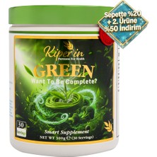 Kiperin Green | Detoks | Spirulina, Yeşil Çay, Brokoli Ekstresi, Prebiyotik (Inülin) | 30 Günlük