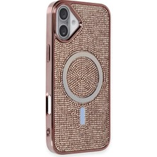 Lunirawear Lunir  iPhone 16 Plus Kılıf Helen Magsafe Kapak - Pembe 889658