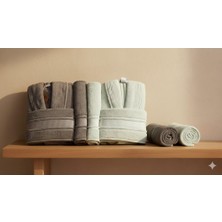 Özdilek Colourıst Gümüş-Su Yeşilı Aile Seti