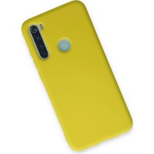 Lunirawear Lunir  Xiaomi Redmi Note 8 Kılıf Nano Içi Kadife Silikon - Sarı 889658