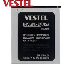 Vestel Venüs V3 5010 Pil Batarya 2250 Mah Axya