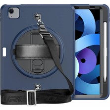Lunirawear Lunir  iPad Pro 11 (2020) Kılıf Strap-C Otterbox Tablet Kapak - Lacivert 889658