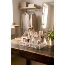 UltraMint 16 Bölmeli Çekmeceli Şeffaf Makyaj ve Takı Organizeri