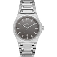 Ferro Gümüş Çelik Kordon Erkek Kol Saati F11503AWT-A4 3ATM Su Geçirmez 2 Yıl Garantili Hediyepaketli