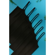 Belpa Kadın Basic Reguler Ip Askılı Fitilli 6'lı Atlet