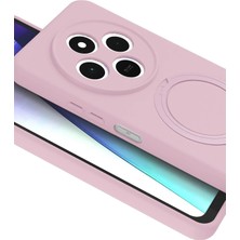 Lunirawear Lunir  Xiaomi Redmi 14C Regal Magsafe Standlı Kapak - Açık Pembe 889658