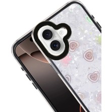 Lunirawear Lunir  Apple iPhone 16 Lumi Desenli Kapak - Siyah 889658