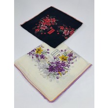 Eripek Oyalı Organik - 2\'li Set-  Pamuklu Yazma  0606132 01