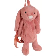 Dada Peluş Çanta Tavşan Somon 45 cm
