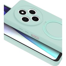 Lunirawear Lunir  Xiaomi Redmi 14C Regal Magsafe Standlı Kapak - Su Yeşili 889658