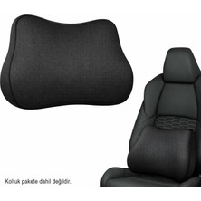 Microcase Ortopedik Memory Foam Nefes Alabilen Kumaş Oto ve Koltuk Sırt Dayama Minderi AL5520