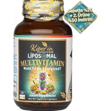 Kiperin Lipozomal Multivitamin 13 Vitamin & 6 Mineral Cilt - Saç - Tırnak & Enerji | Akıllı Gıda Takviyesi