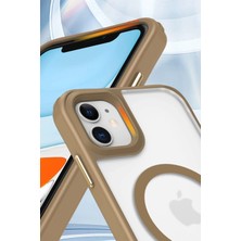 Lunirawear Lunir  iPhone 11 Kılıf Enka Magsafe Silikon Kılıf - Siyah 889658