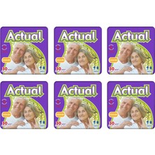 Actual Yetişkin Hasta Bezi Bel Bantlı S-Small Küçük 180 Adet (6pk*30)