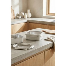 Acar Steelock Paslanmaz Çelik Saklama Kabı - 2300 ml