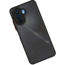 Lunirawear Lunir  Huawei Nova Y70 Kılıf Montreal Silikon Kapak - Siyah 889658