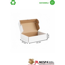 21X16X5 cm Karton Kutu – E-Ticaret ve Kargo Gönderim Kutusu