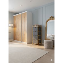 UltraMint Çok Katlı Bambu Kumaş Organizer, Düzenli ve Şık Saklama Çözümü