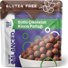Sütlü Çikolata Kaplı Glütensiz Kinoa Patlağı 50 gr