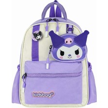 Kore Tarzı Lüks Kız Çocuk Sırt Destekli Suya Dayanıklı Kreş, Anaokulu Sırt Çantası Cüzdan Aksesuarlı