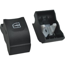 Alpha Auto Part Renault Fluence için Cam Düğme Kapağı Sağ & Sol (2 Adet)