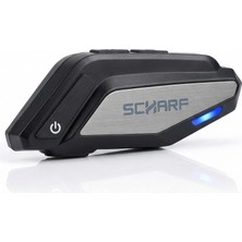 Scharf L8 Bluetooth Motosiklet Intercom - Kristal Net Ses, 30 Saat Pil Ömrü!
