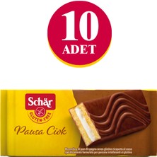 Schar Pausa Ciok Glutensiz Çikolata Kaplı Kek (10 Adet)