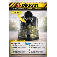 Beko Orginal SD-8041 Şarjlı Dik Süpürge Çöp Kovası Parça