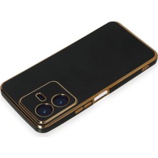 Bg Arzenis Arzenis  Vivo Y22 2022 Kılıf Volet Silikon - Siyah 9968547