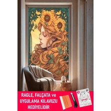 Dege Home Şeffaf, Desen Baskılı, Yapışkanlı Folyo. Duşakabin, Balkon, Mutfak, Banyo, Ofis Camı. Desen NO:13001