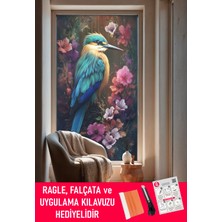 Dege Home Şeffaf, Desen Baskılı, Yapışkanlı Folyo. Duşakabin, Balkon, Mutfak, Banyo, Ofis Camı. Desen NO:13004