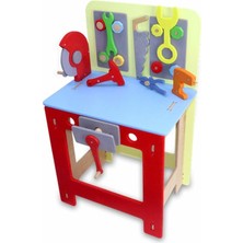 Guven 1014 Ahşap Tamirci Tezgahı - Lulubere Oyuncak 5569854